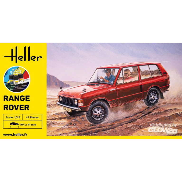 Range Rover, série 1, Starter Kit - HELLER 56181