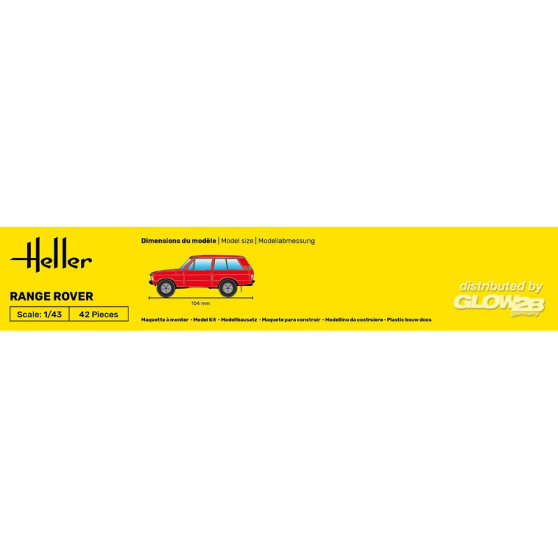 Range Rover, série 1, Starter Kit - HELLER 56181