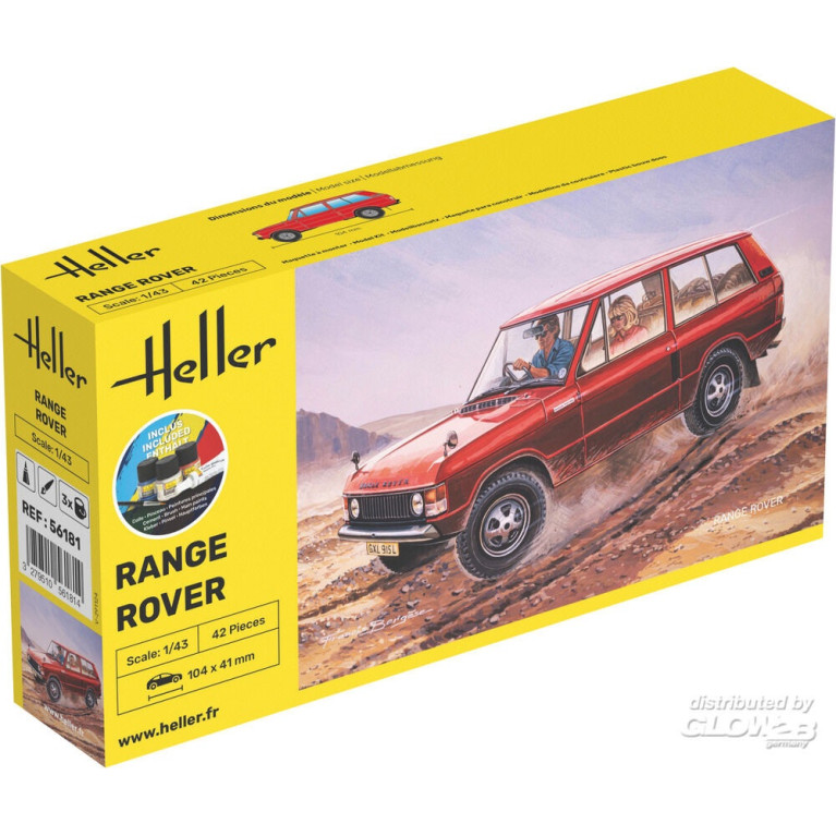Range Rover, série 1, Starter Kit - HELLER 56181