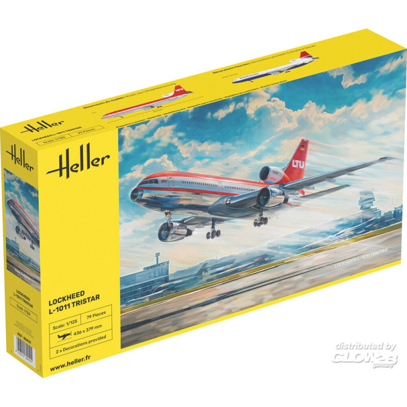 Avion Lockheed L-1011 Tristar "Ten Eleven" - HELLER 80451
