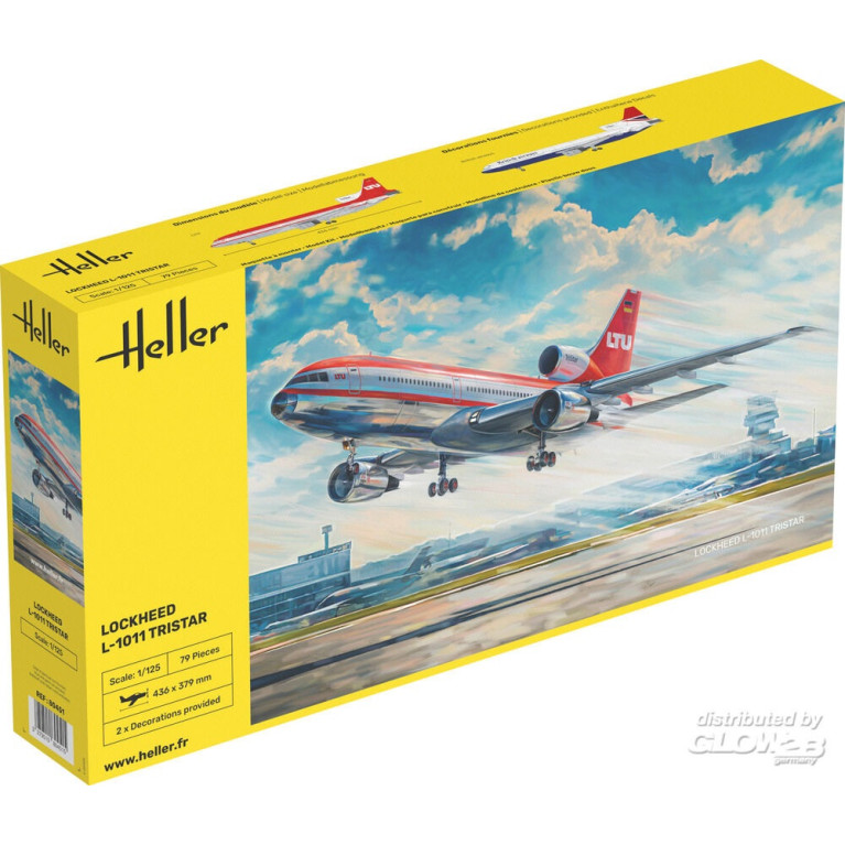 Avion Lockheed L-1011 Tristar "Ten Eleven" - HELLER 80451
