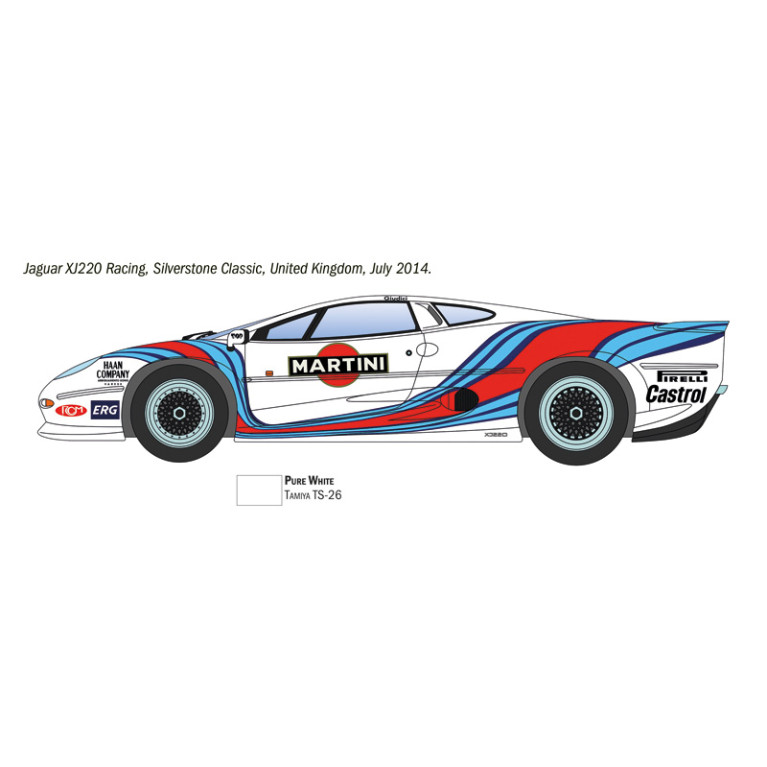 Jaguar XJ220 Racing - ITALERI 3669