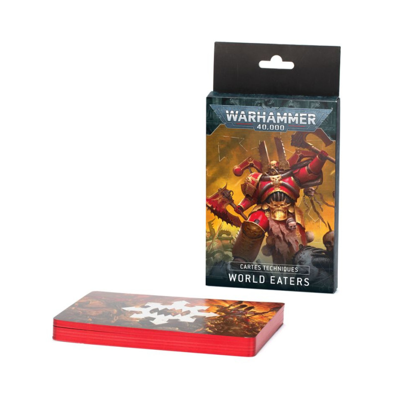 Warhammer 40,000 : World Eaters, cartes techniques - WARHAMMER 67-06
