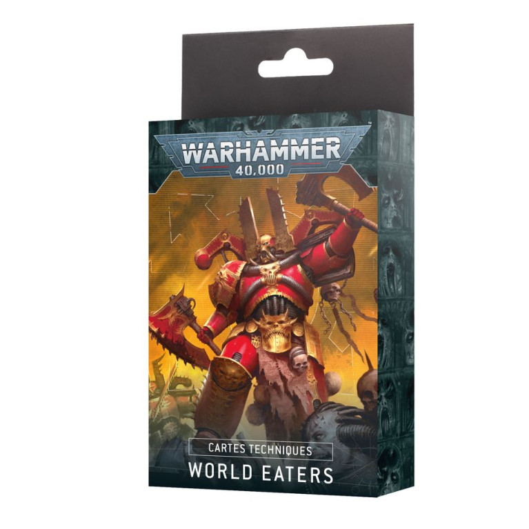 Warhammer 40,000 : World Eaters, cartes techniques - WARHAMMER 67-06