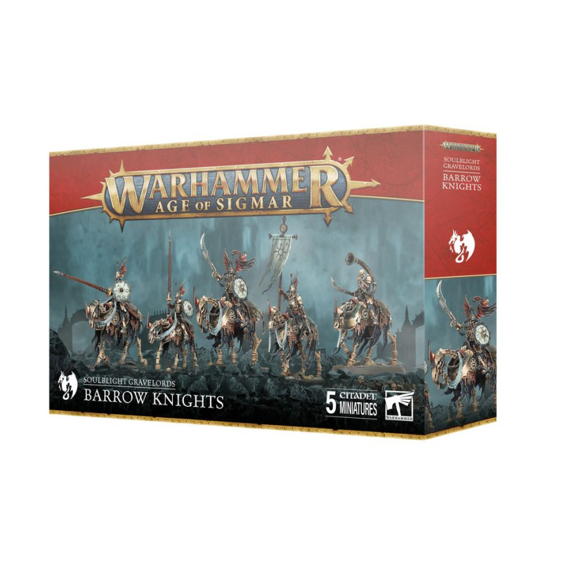 Warhammer Age Of Sigmar: Barrow Knights, Soulblight Gravelords - WARHAMMER 91-85