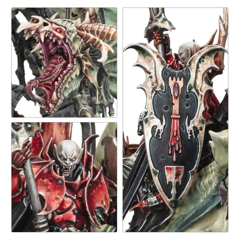 Age Of Sigmar: Prince Vhordrai Lord of the Crimson Keep, Soulblight Gravelords - WARHAMMER 91-80