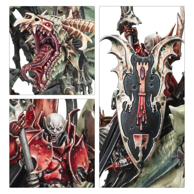 Age Of Sigmar: Prince Vhordrai Lord of the Crimson Keep, Soulblight Gravelords - WARHAMMER 91-80