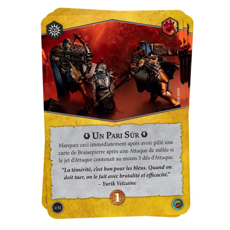 Warhammer Underworlds : Pile de rivaux pillards de pierre de royaume - WARHAMMER 109-44