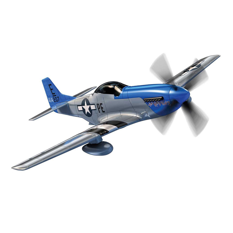 D-Day P-51D Mustang QuickBuild - AIRFIX J6046