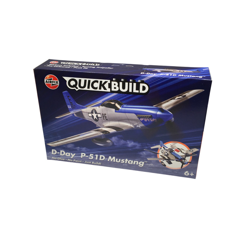 D-Day P-51D Mustang QuickBuild - AIRFIX J6046