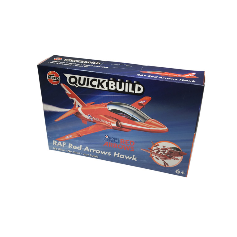 RAF Red Arrows Hawk "QuickBuild" - AIRFIX J6018
