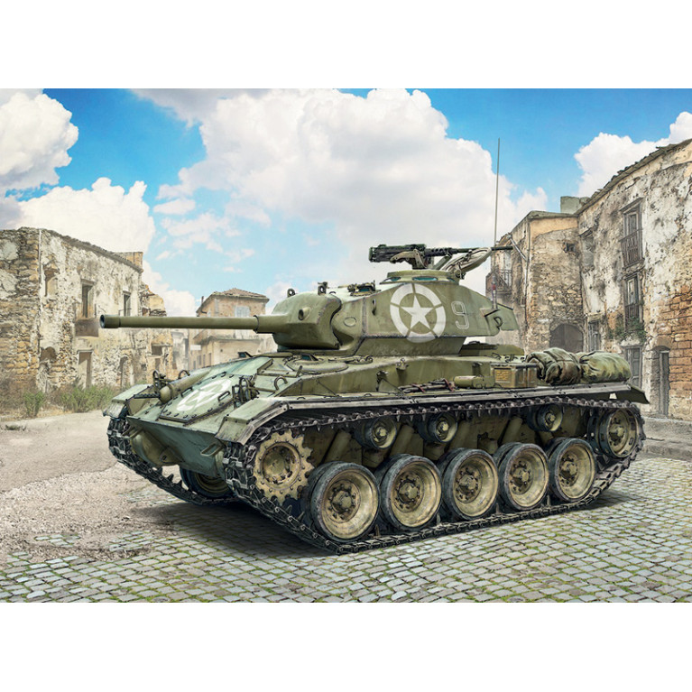 Char M24 Chaffee 5 versions - ITALERI 6761