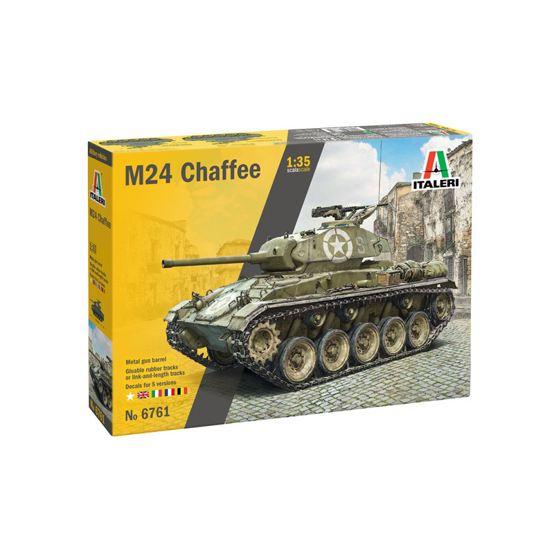 Char M24 Chaffee 5 versions - ITALERI 6761