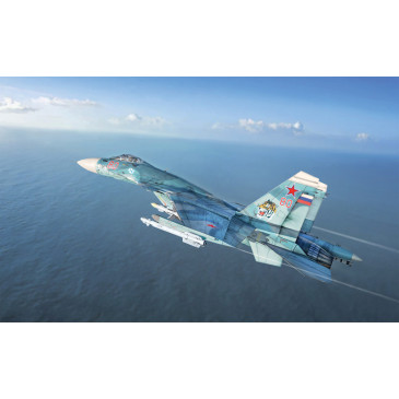 Avion Su-33 Flanker-D 4 versions - ITALERI 197