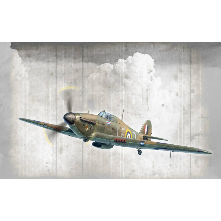 Avion Hurricane Mk.1 Aces 6 versions - ITALERI 2838