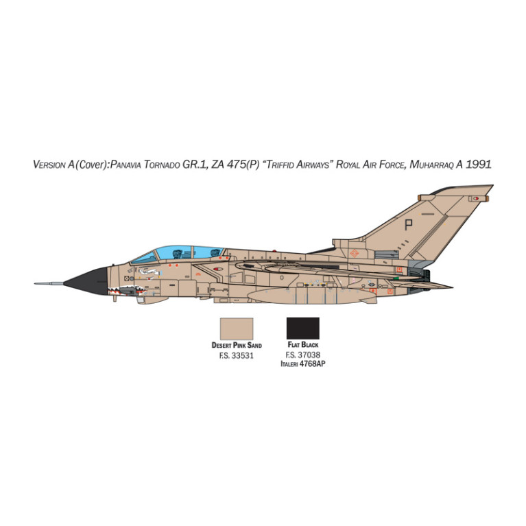 Avion Tornado GR.1/IDS 3 versions - ITALERI 35107