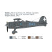 Avion FIAT CR.42 CN Falco night fighter 5 versions - ITALERI 1485