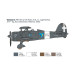 Avion FIAT CR.42 CN Falco night fighter 5 versions - ITALERI 1485