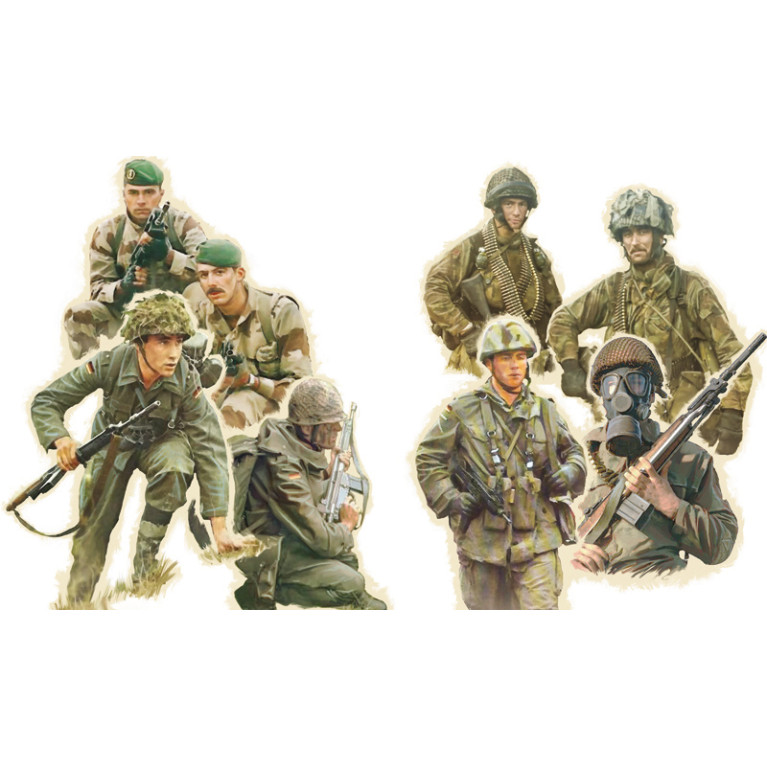 Troupes de l'OTAN dans les années 80 - ITALERI 6191
