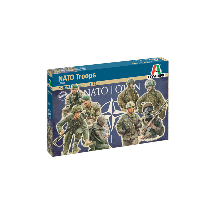 Troupes de l'OTAN dans les années 80 - ITALERI 6191