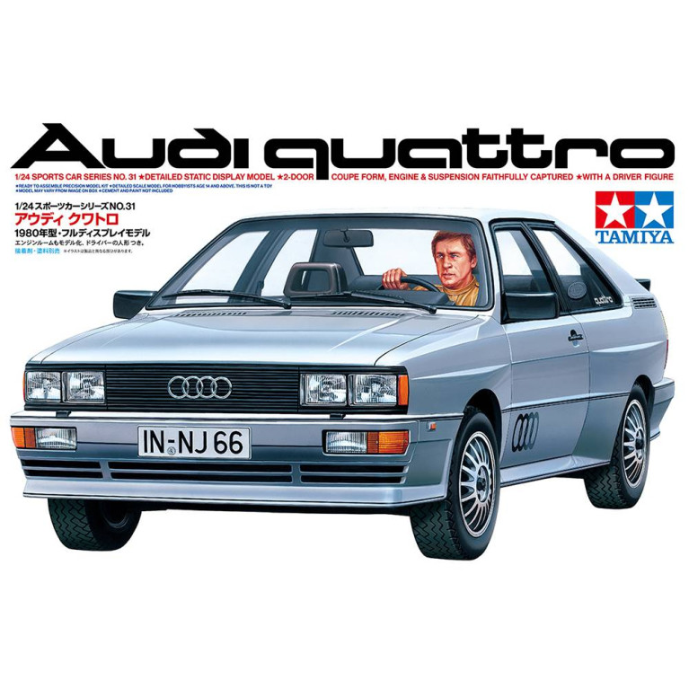 Audi quattro - TAMIYA 24031