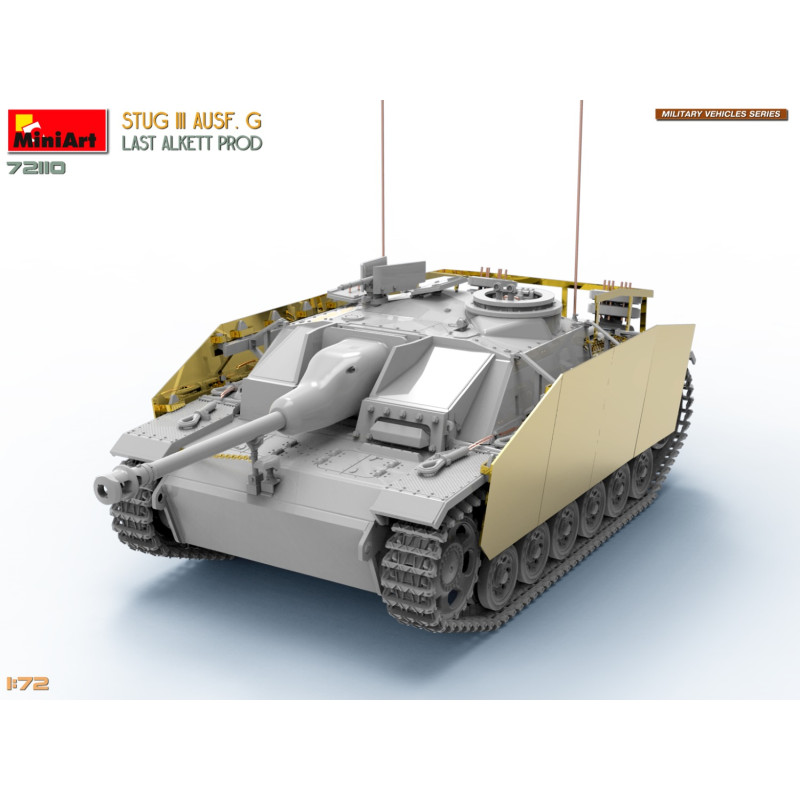 Char StuG III Ausf. G Last Alkett Prod 6 versions - MiniArt 72110