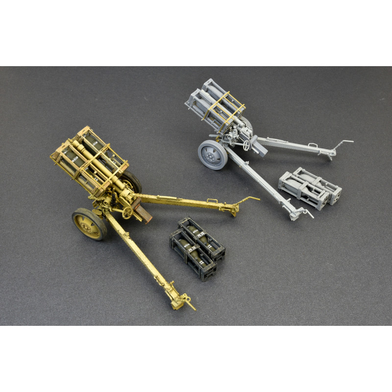 Lance roquette allemand avec 28 cm WK Spr et 32 cm WK Flamm - MiniArt 35269