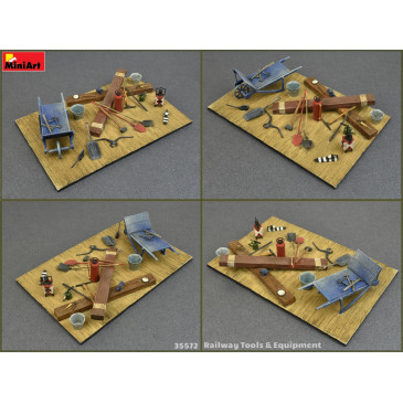 Outils et équipements ferroviaires - MiniArt 35572