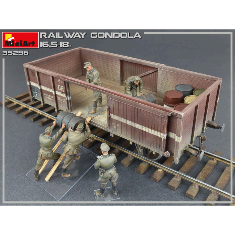 Wagon gondola 16.5-18 t - MiniArt 35296