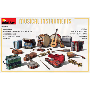 Instruments de musique - MiniArt 35622