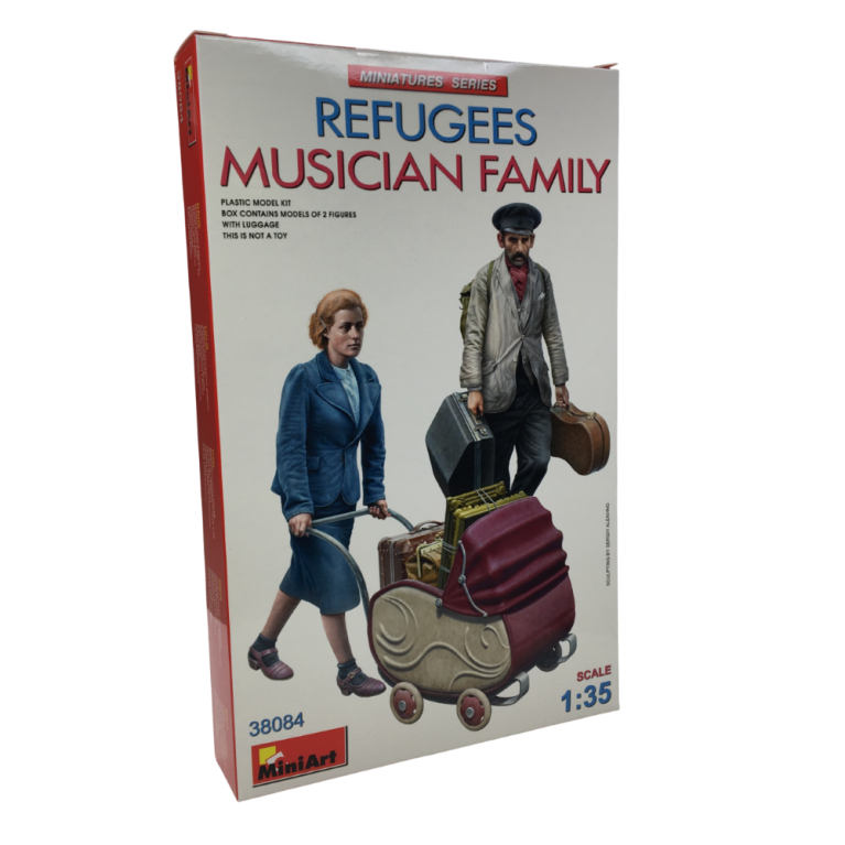 Famille de musiciens réfugiés - MiniArt 38084