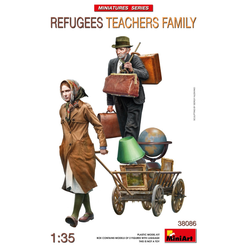Famille d'enseignants réfugiés - MiniArt 38086