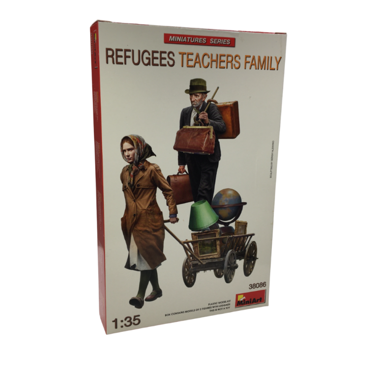 Famille d'enseignants réfugiés - MiniArt 38086