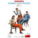 Visiteurs café moderne set 1 - MiniArt 38085