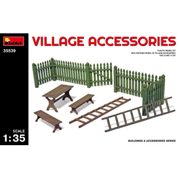 Accessoires de village - MINIART 35539