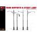 Supports de tramway et lampadaire - MINIART 35523