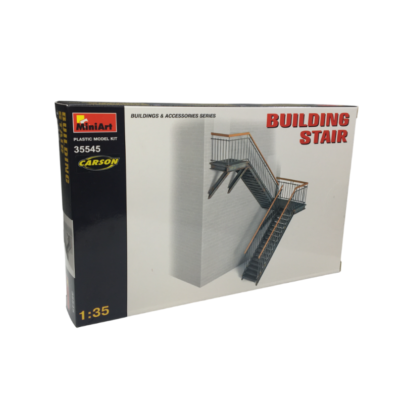 Escalier exterieur de bâtiment - MINIART 35545