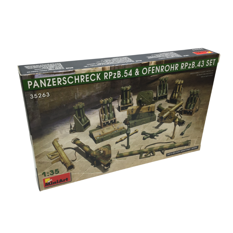 Ensemble Panzerschreck RPzB.54 et Ofenrohr ROzB.43 - MINIART 35263