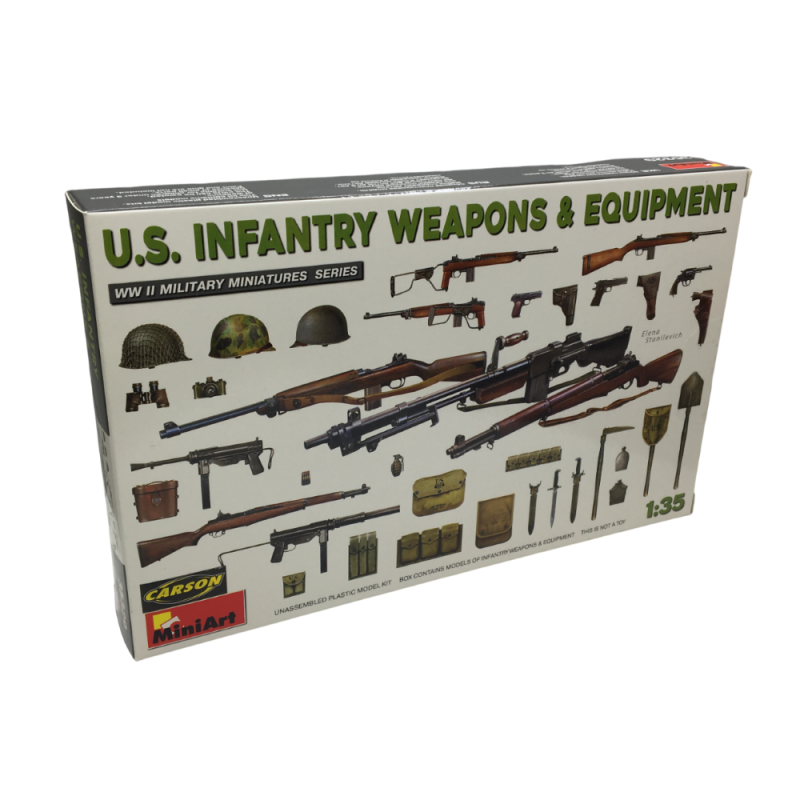 Armes et équipements d'infanterie américaine - MINIART 35329