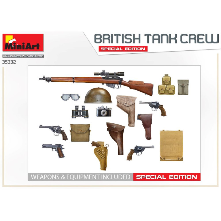 Équipage de char britannique Édition spéciale - MINIART 35332