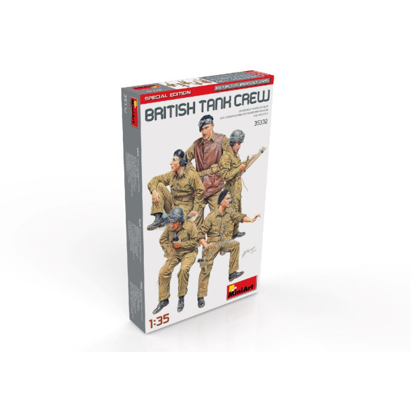 Équipage de char britannique Édition spéciale - MINIART 35332
