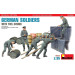 Soldats allemands avec des barils de carburant Édition spéciale - MINIART 35366
