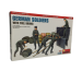 Soldats allemands avec des barils de carburant Édition spéciale - MINIART 35366
