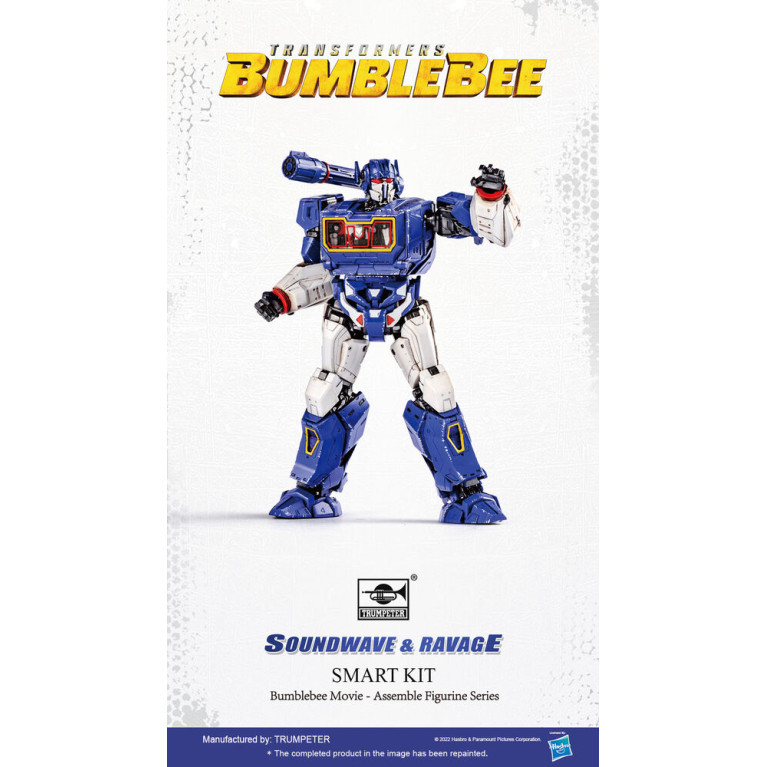 Soundwave & Ravage - Transformers BumbleBee Smart Kit 05 - TRUMPETER 03112