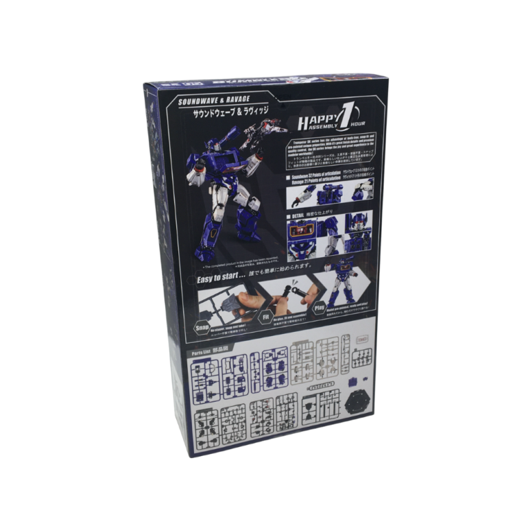 Soundwave & Ravage - Transformers BumbleBee Smart Kit 05 - TRUMPETER 03112
