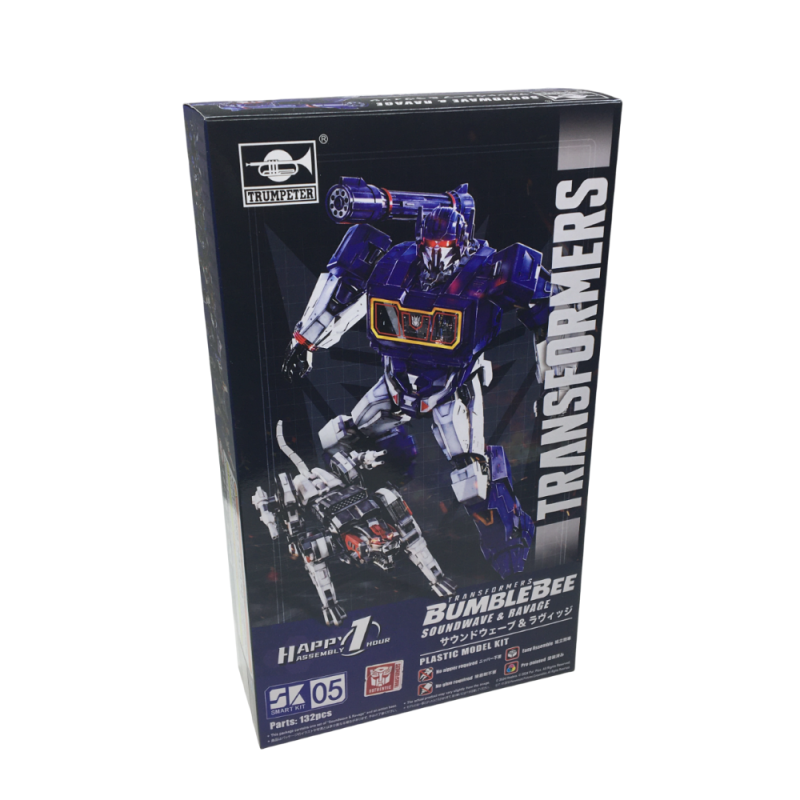Soundwave & Ravage - Transformers BumbleBee Smart Kit 05 - TRUMPETER 03112
