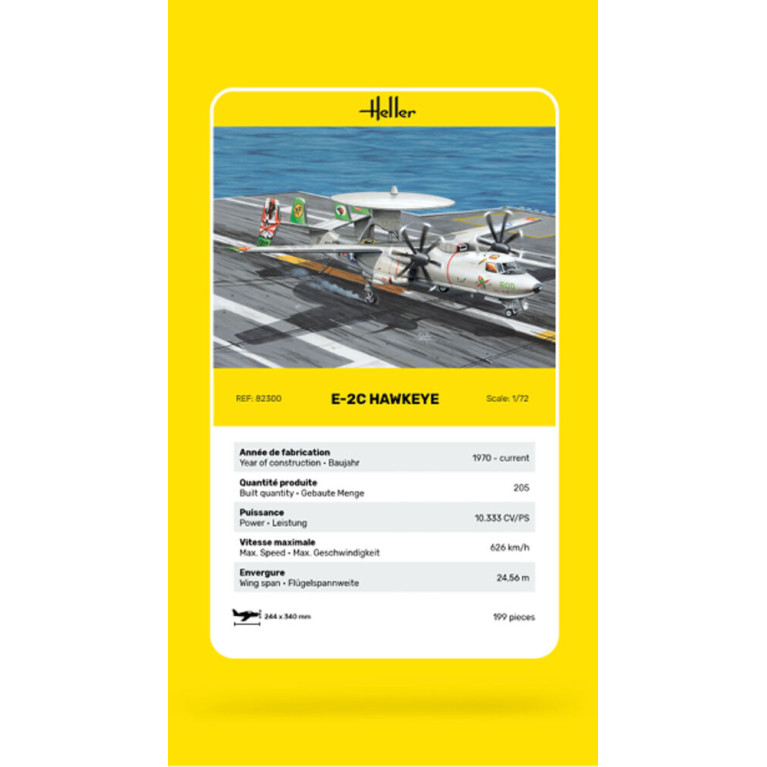 Avion E-2C HAWKEYE - HELLER 82300 - 1/72