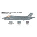 Avion F-35 B Lightning II 6 versions - ITALERI 92810