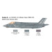 Avion F-35 B Lightning II 6 versions - ITALERI 92810