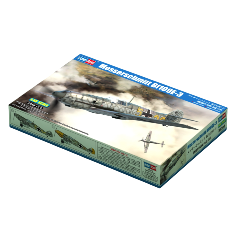 Chasseur allemand Messerschmitt bf109E-3 - HOBBY BOSS 81791